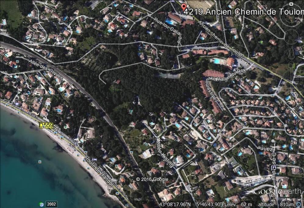 Les Appartements De La Marina Sanary-sur-Mer Kültér fotó